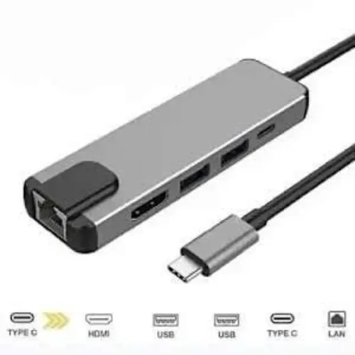 Type C To Hdtv Adapter - 6 In 1